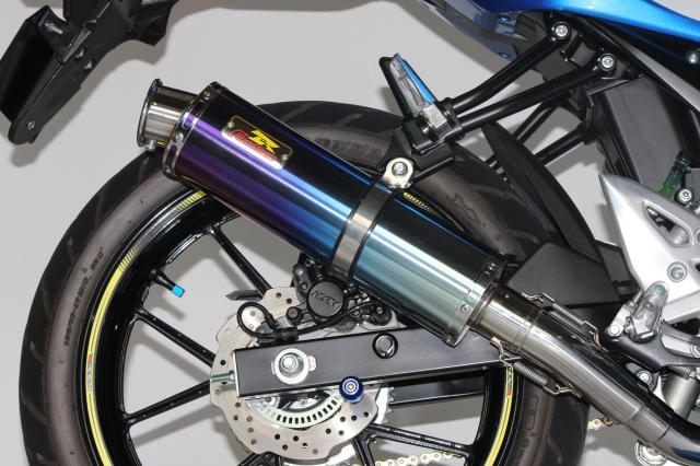 Realize GSX-R125 バイクマフラー 8BJ-DL32D 22Racing Ti チタン